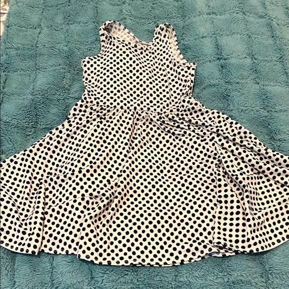 Polka Dot Kids Dress - Dot Dot Smile size 7 - Picture 1 of 3